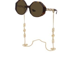 Versace Sunglasses with Gold Chain
